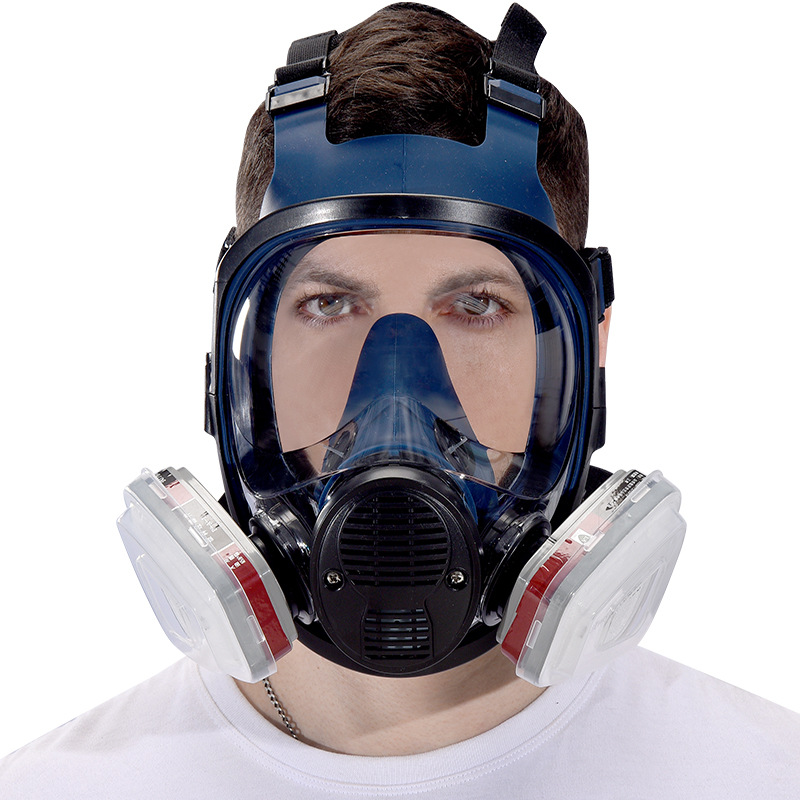 قناع غاز A8 مع فلتر، قناع تنفس - مراجعة Dust Mask Construction وسعره