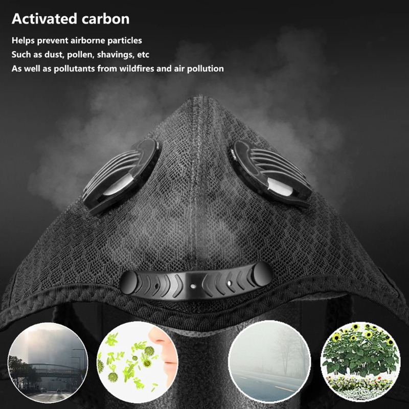 قناع وجه رياضي من SHIZIWANGRI  - مراجعة Dust Mask Construction وسعره