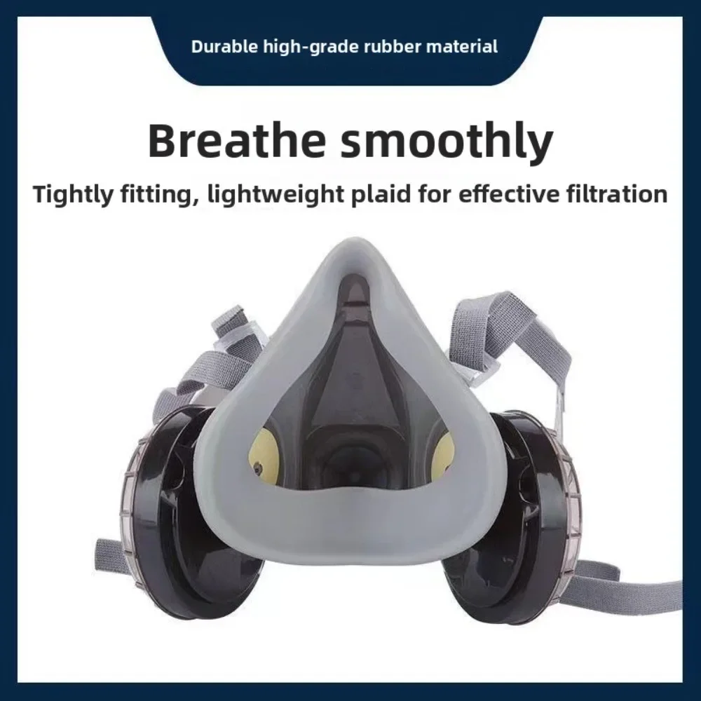6200 قناع تنفس نصف وجه قابل لإ - مراجعة Respirator Half Face وسعره